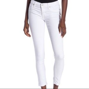 White Hudson Krista Skinny Ankle size 25
